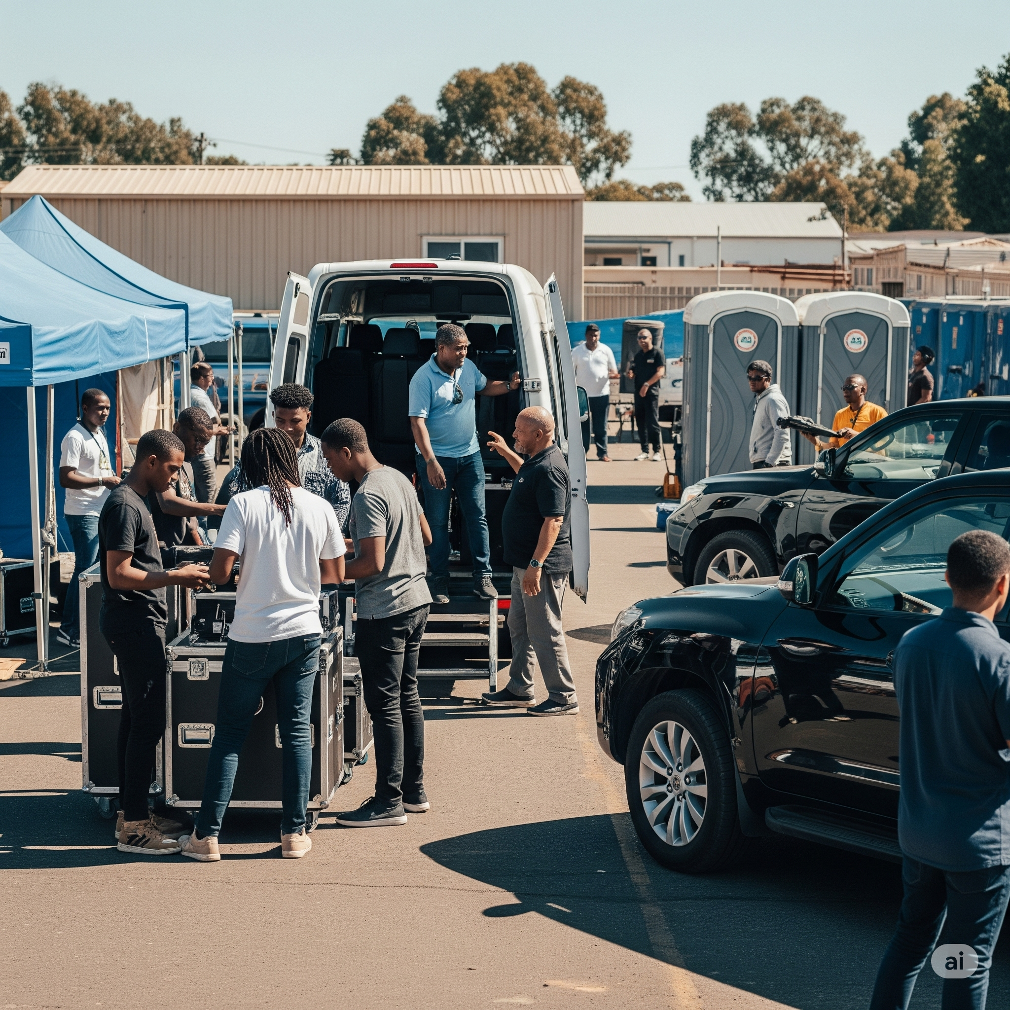 Custom Logistics Support Tailor-made packages for media shoots, activations, or corporate travel — from transport to sanitation.